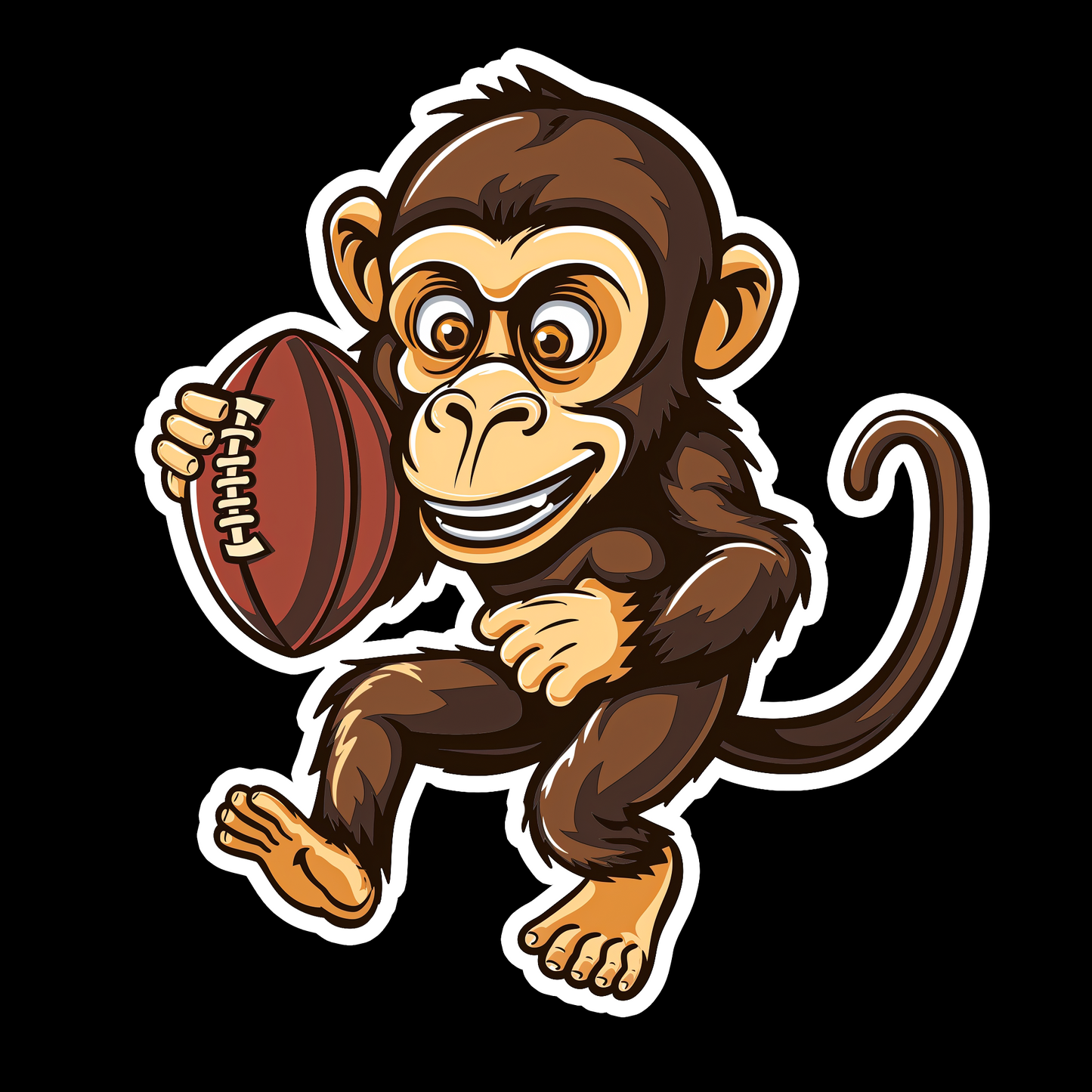 Rugby Monkey - Redline Graphics UK