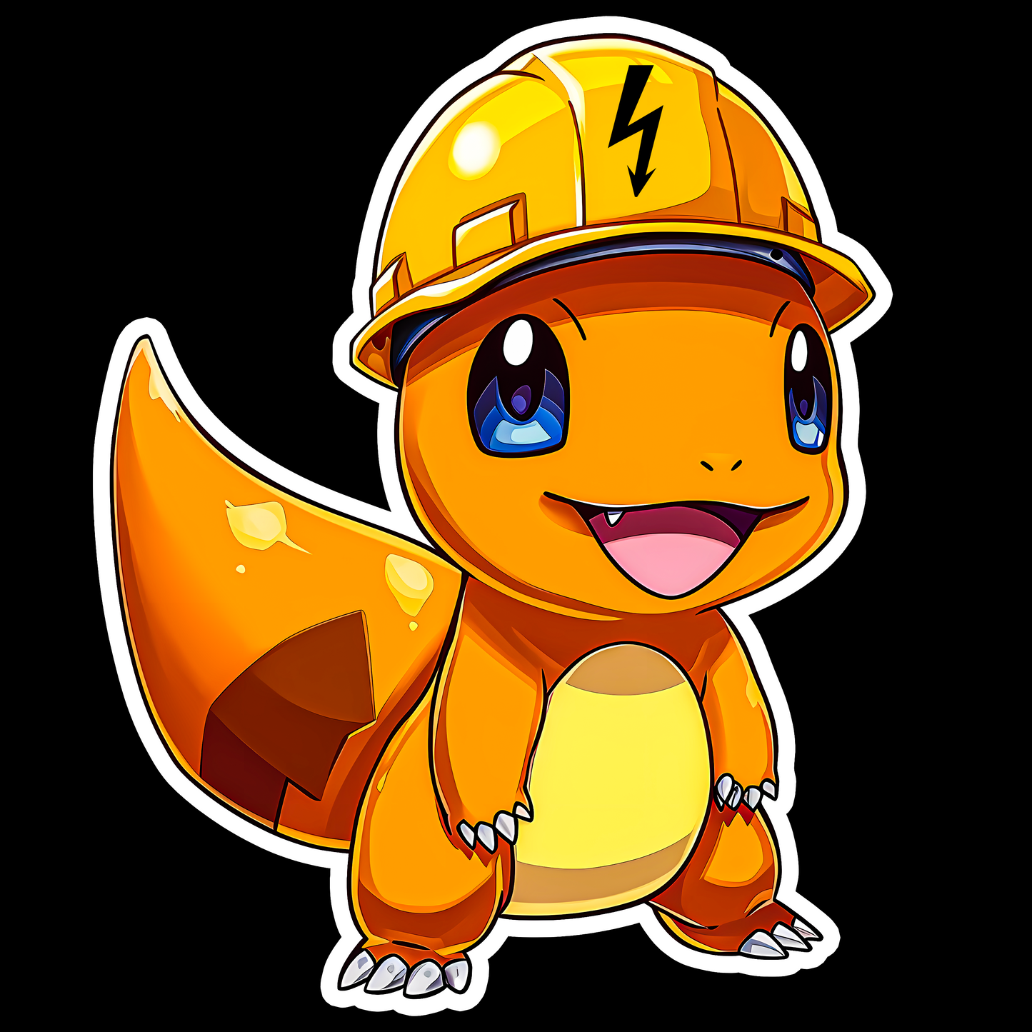 Charmander... In A Hard Hat - Redline Graphics UK