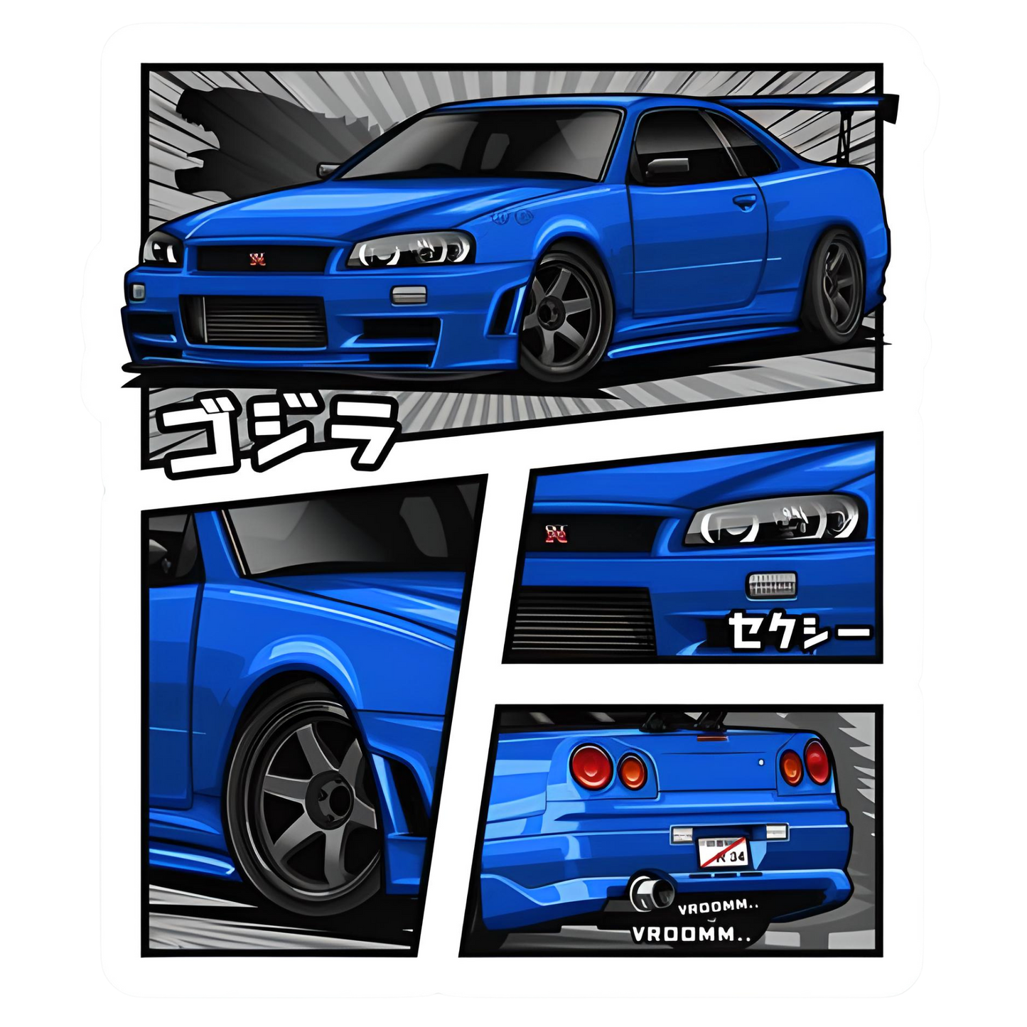 R34 Tribute - Redline Graphics UK