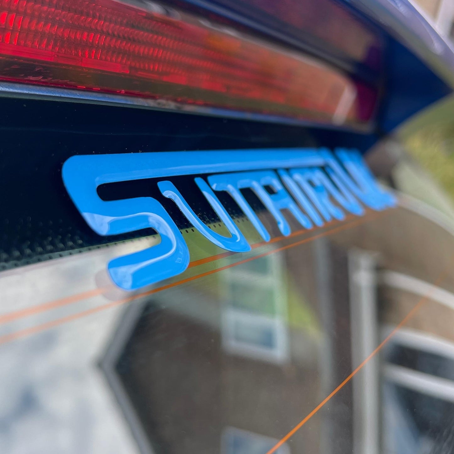 SutairuUK 3D Gel Sticker - Redline Graphics UK