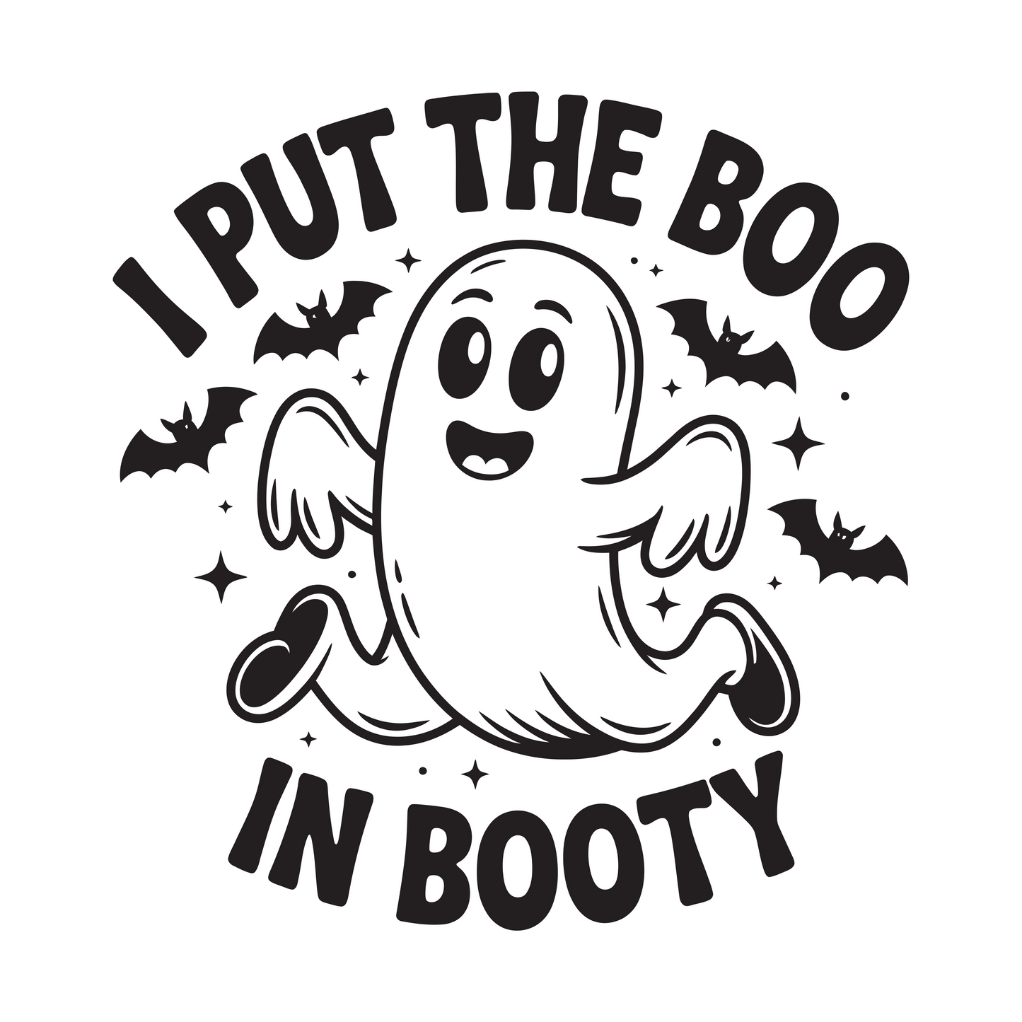 I Put The Boo In Booty - Redline Graphics UK