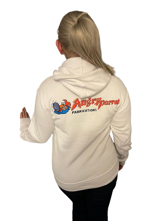 Angry Parrot Fabrications Hoodie - Redline Graphics UK