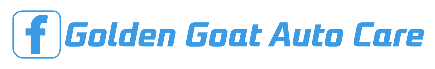 Golden Goat Auto Care Sticker (Design 1) - Redline Graphics UK