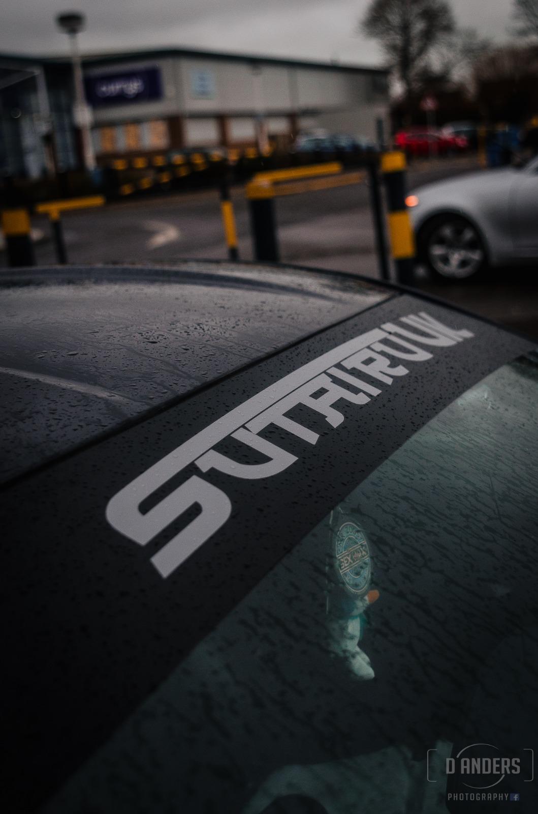 Sunstrip Stickers - Redline Graphics UK