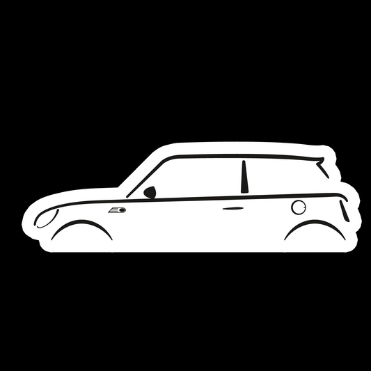 Mini R56 Outline - Redline Graphics UK
