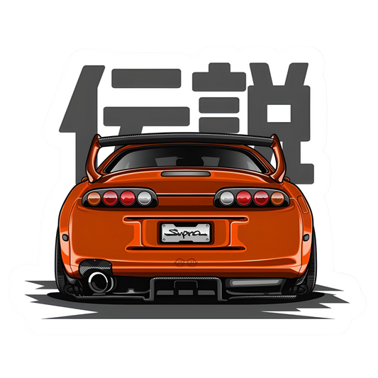 Toyota Supra MK4 - Redline Graphics UK