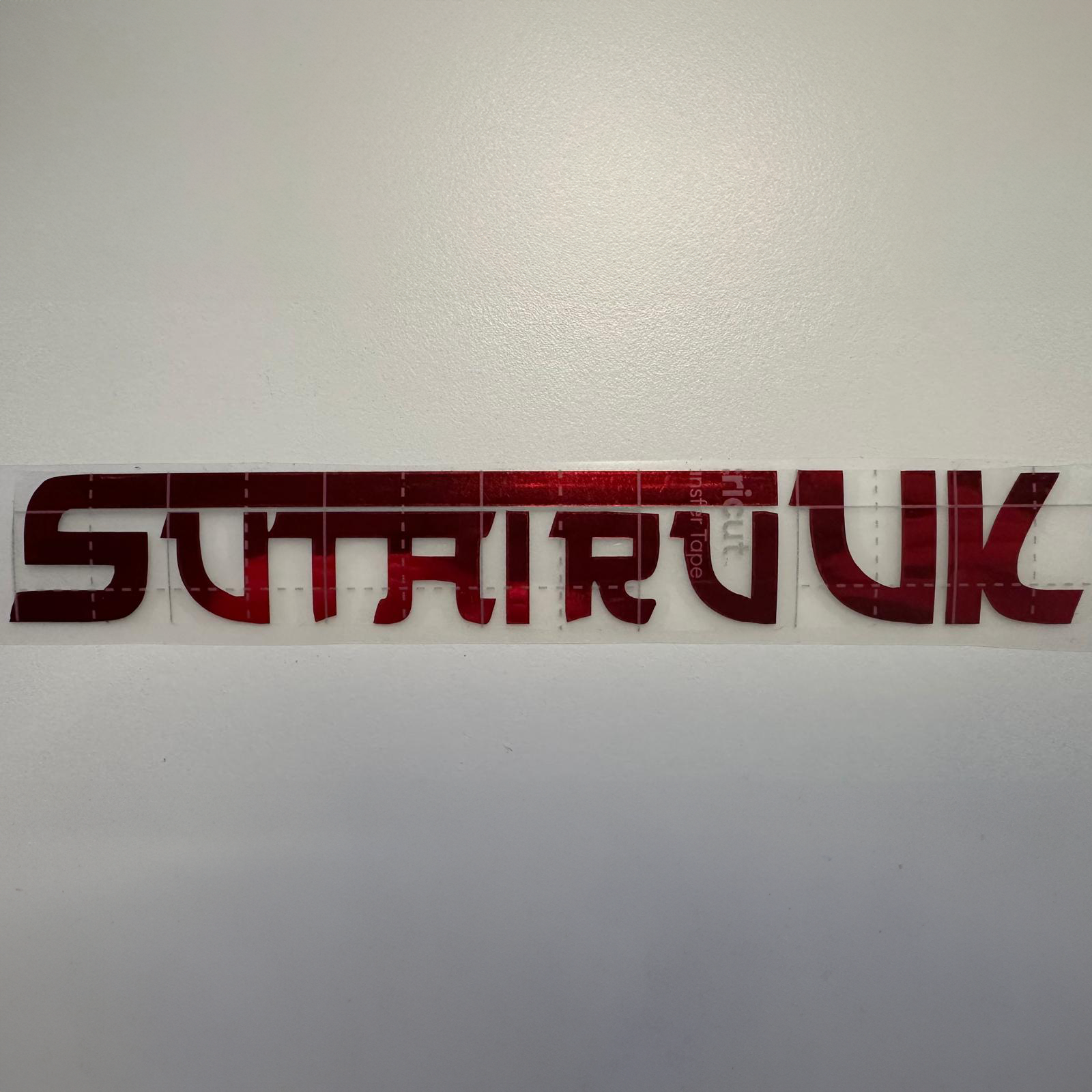 SutairuUK Sticker - Redline Graphics UK