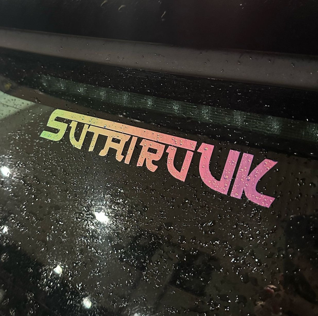 SutairuUK Sticker - Redline Graphics UK