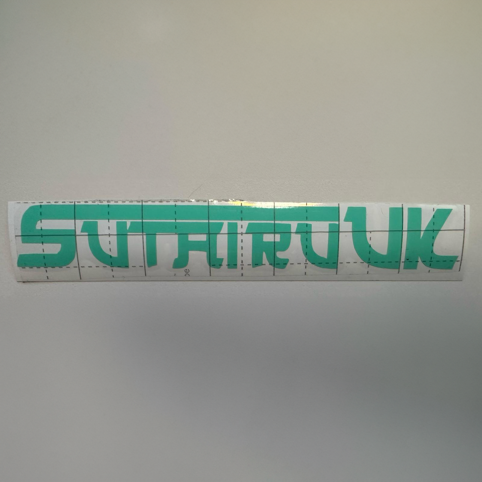 SutairuUK Sticker - Redline Graphics UK