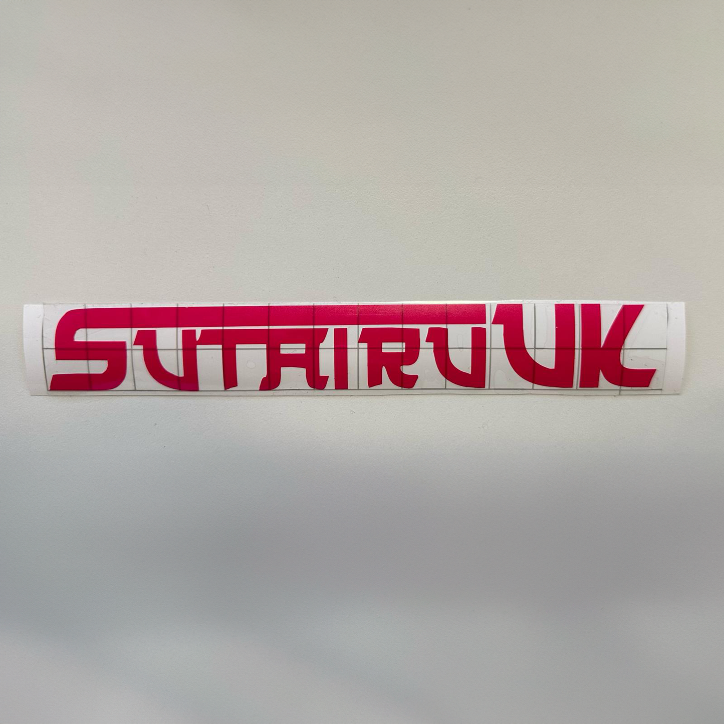 SutairuUK Sticker - Redline Graphics UK