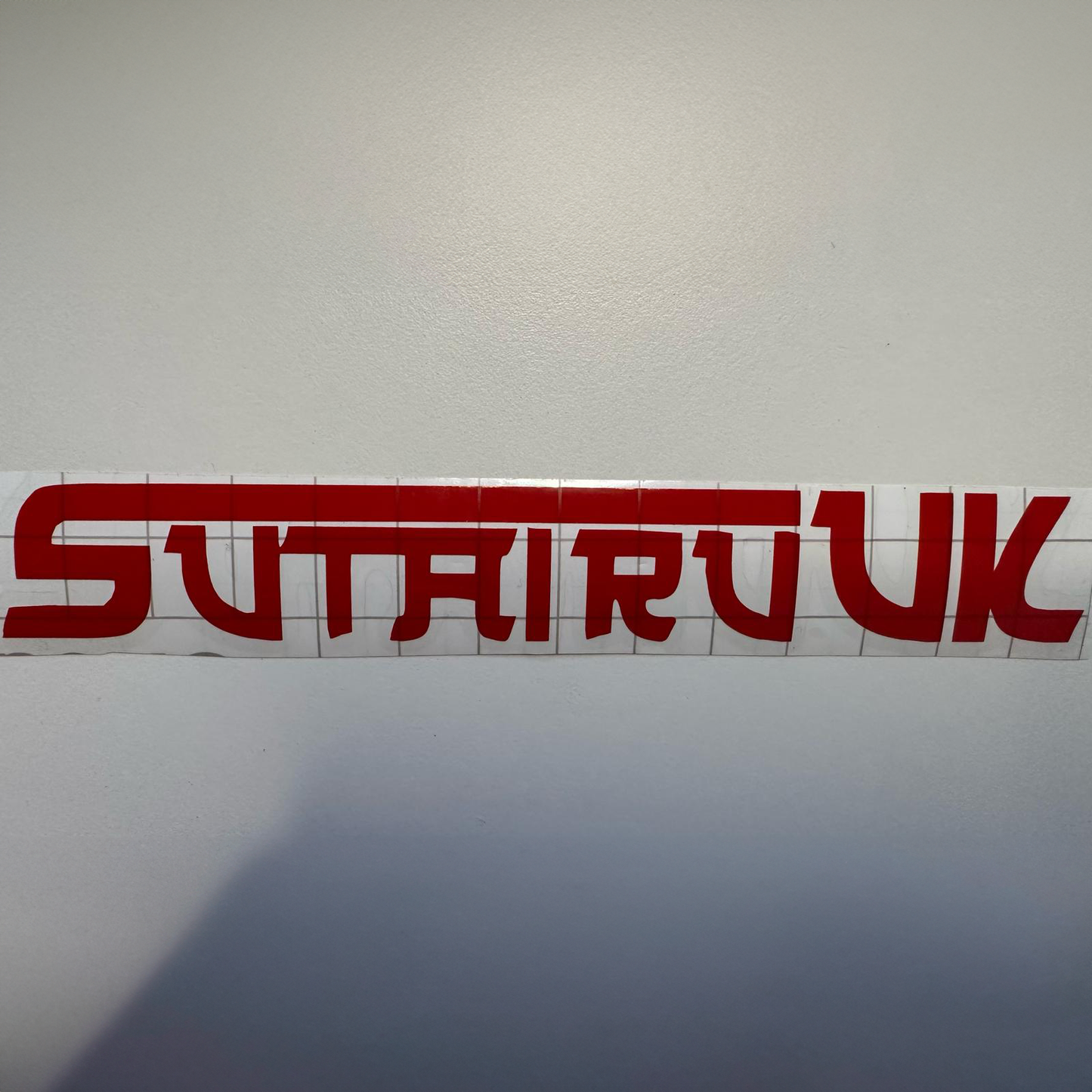 SutairuUK Sticker - Redline Graphics UK