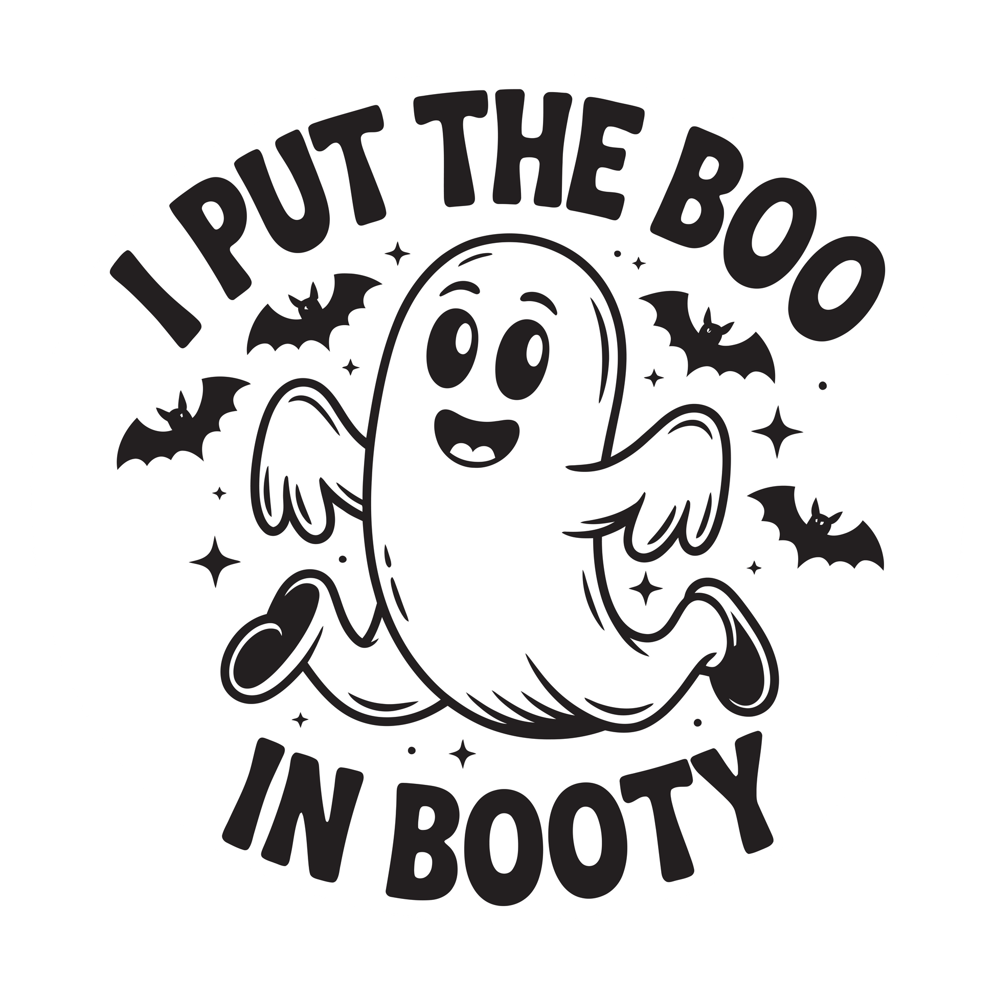 I Put The Boo In Booty - Redline Graphics UK