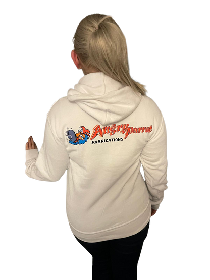 Angry Parrot Fabrications Hoodie - Redline Graphics UK