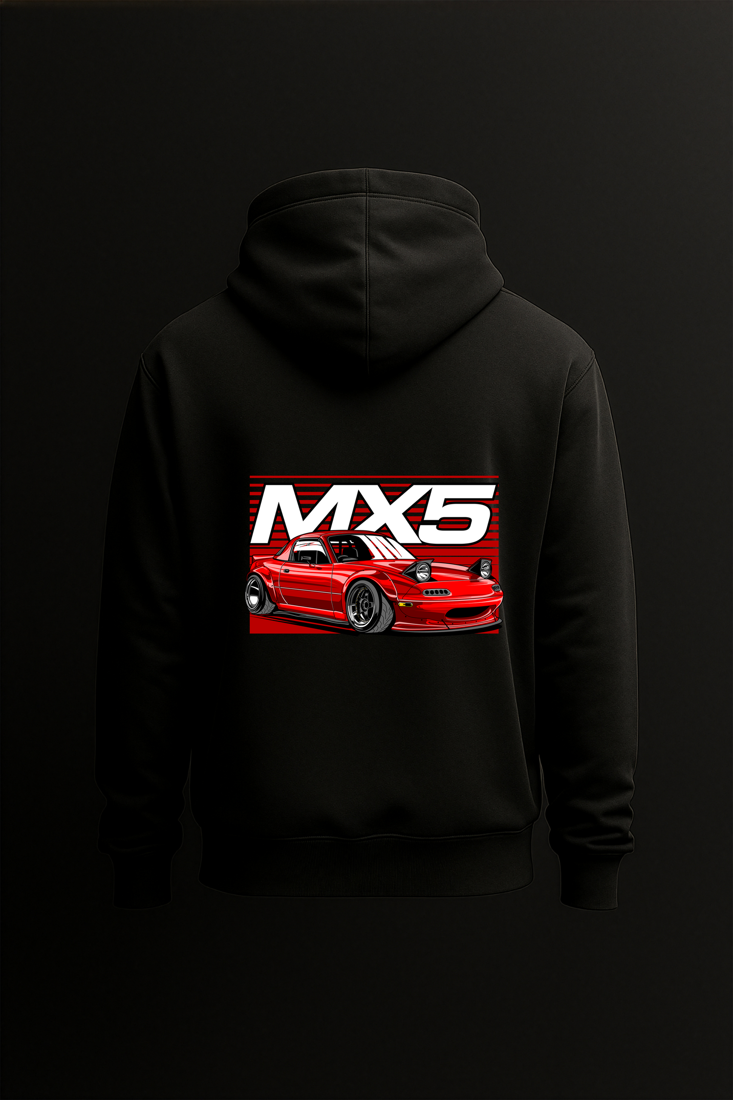 Modified MX5 Hoodie - Redline Graphics UK