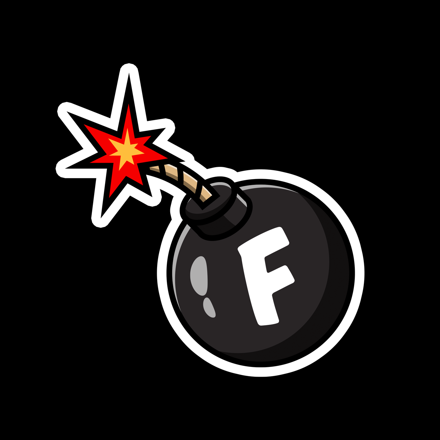 F-Bomb (Design 1) - Redline Graphics UK