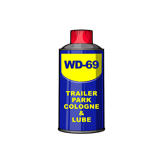 WD-69 | Trailer Park Cologne & Lube - Redline Graphics UK