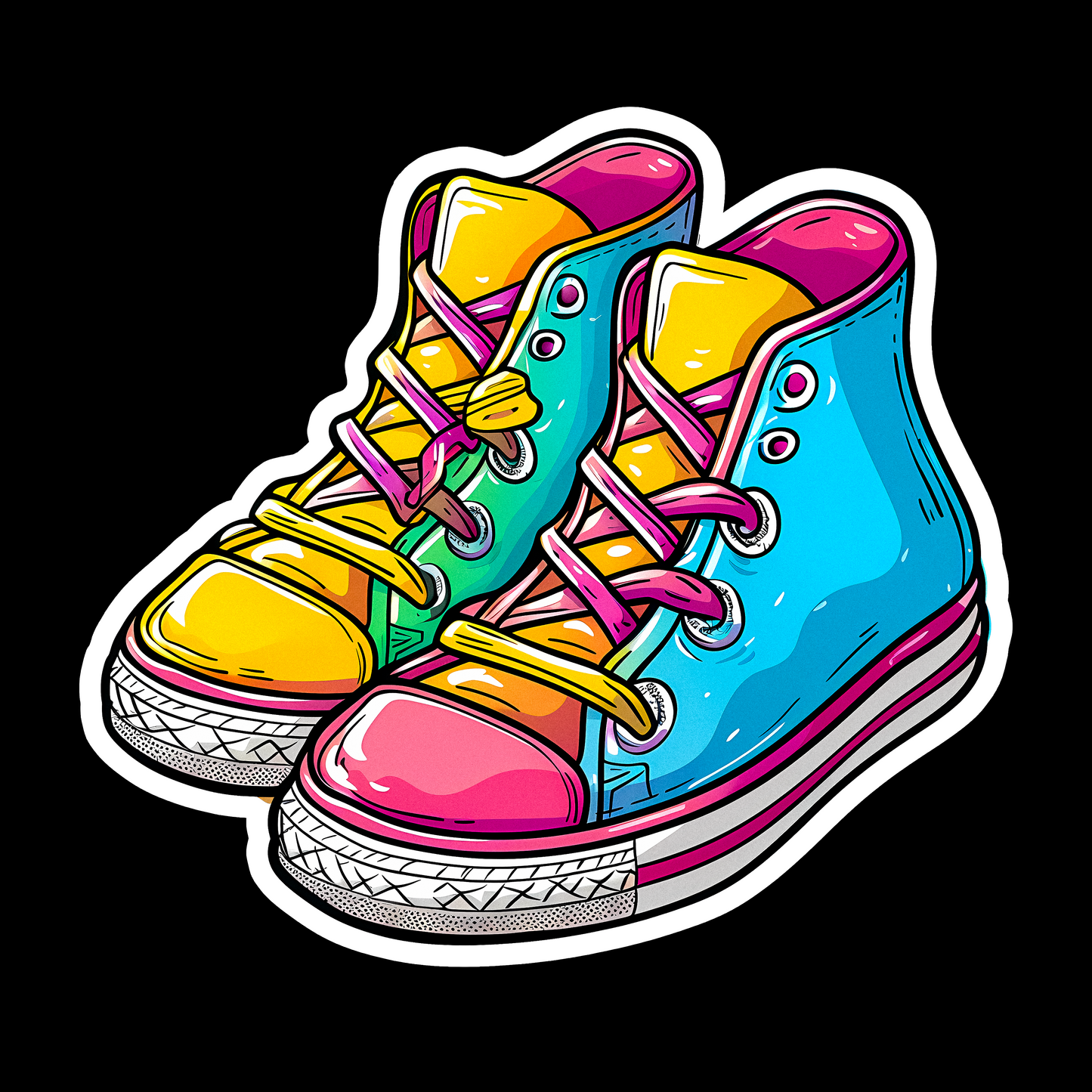 Retro Trainers - Redline Graphics UK