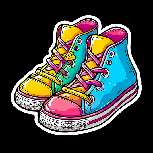 Retro Trainers - Redline Graphics UK