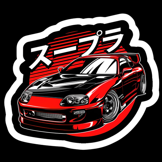 Toyota Supra MK4 (Design 2) - Redline Graphics UK
