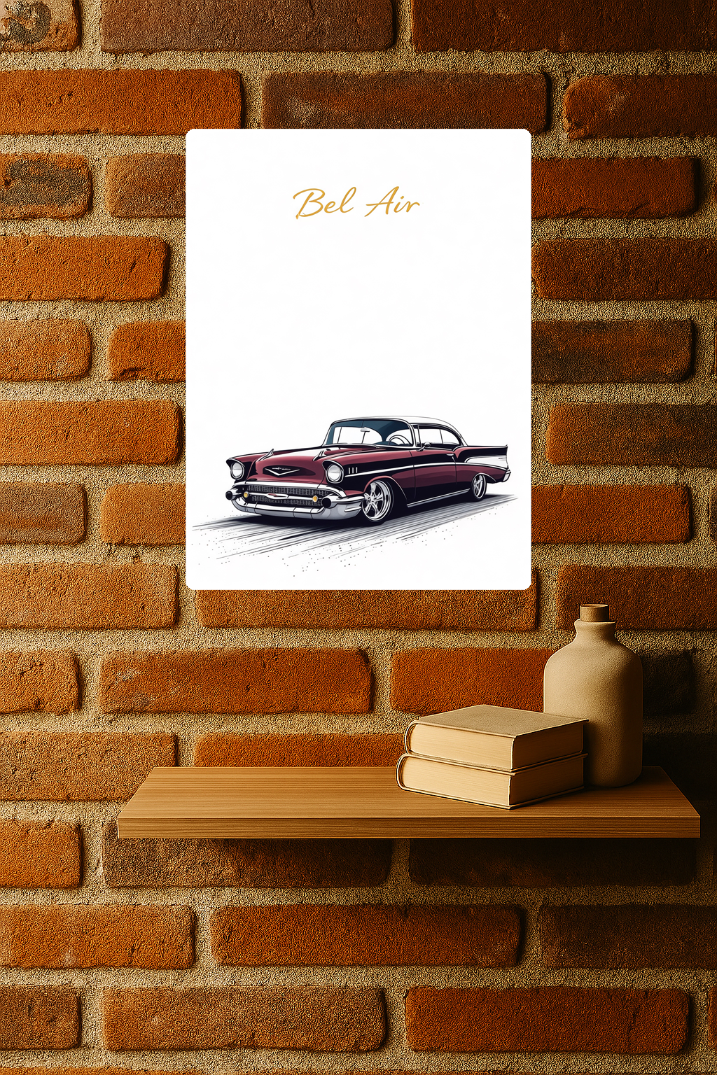 1955 Chevrolet Bel Air | Design 2 - Redline Graphics UK