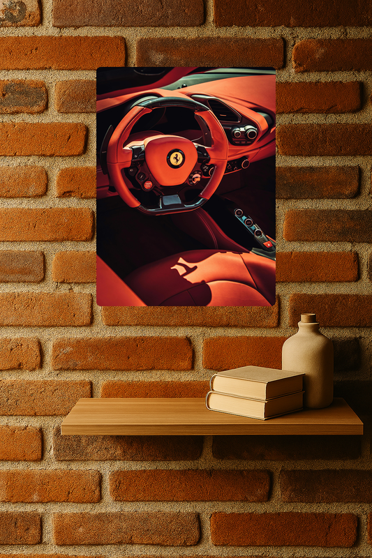 Ferrari SF90 Interior - Redline Graphics UK