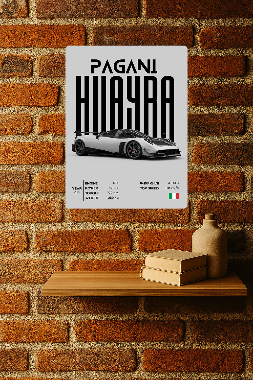 Pagani Huayra | Design 2 - Redline Graphics UK