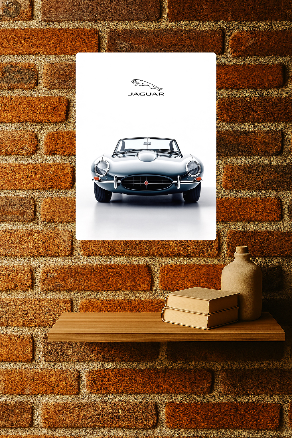 1961 Jaguar E-Type - Redline Graphics UK