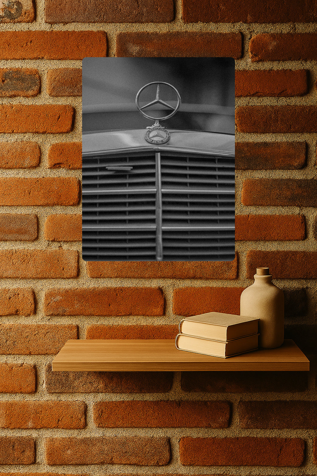 Mercedes-Benz Badge Close Up - Redline Graphics UK