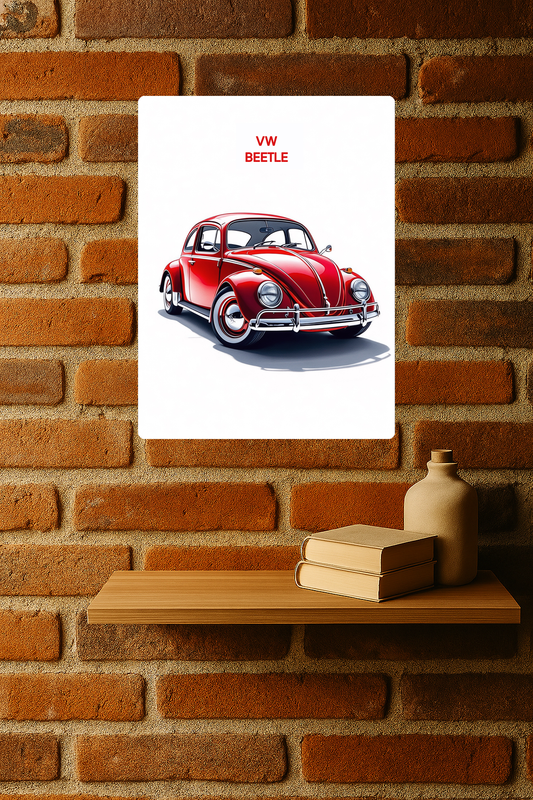 1963 Volkwagen Beetle | Design 2 - Redline Graphics UK