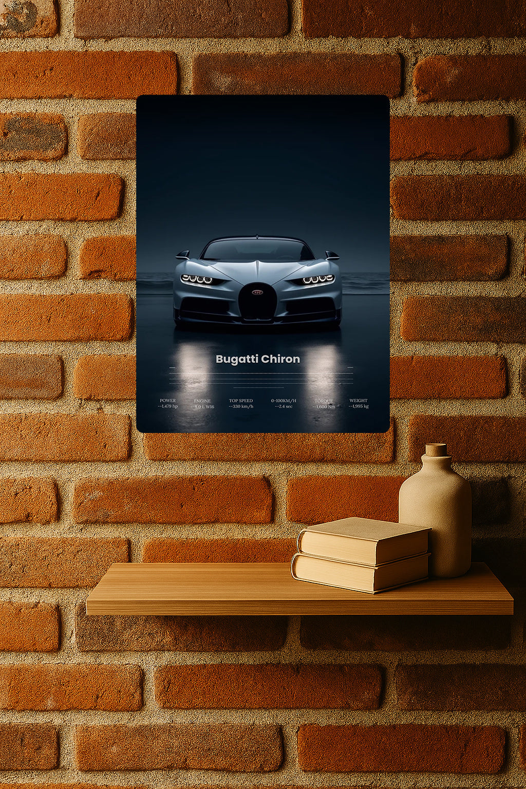Bugatti Chiron | Design 1 - Redline Graphics UK