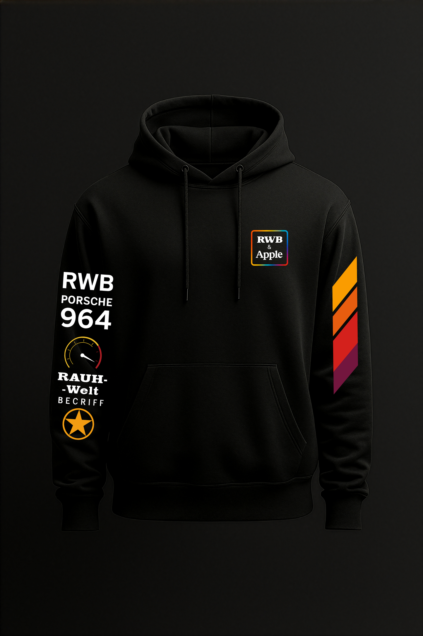 RAUH-WELT Porsche Hoodie - Redline Graphics UK