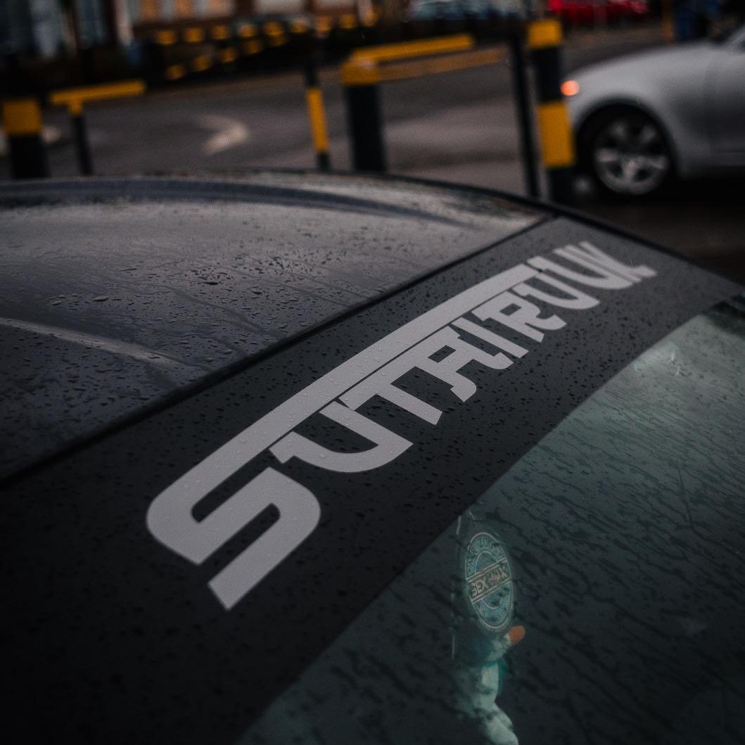 SutairuUK Sunstrip (Sticker) - Redline Graphics UK
