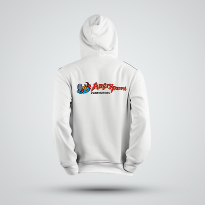 Angry Parrot Fabrications Hoodie - Redline Graphics UK
